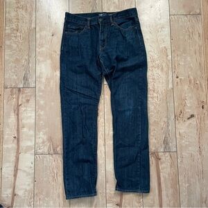 GAP Dark wash denim slim fit jeans, men’s size 32x32, dark blue